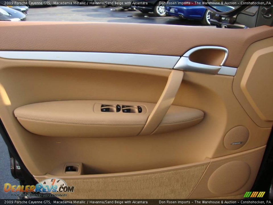 2009 Porsche Cayenne GTS Macadamia Metallic / Havanna/Sand Beige with Alcantara Photo #13
