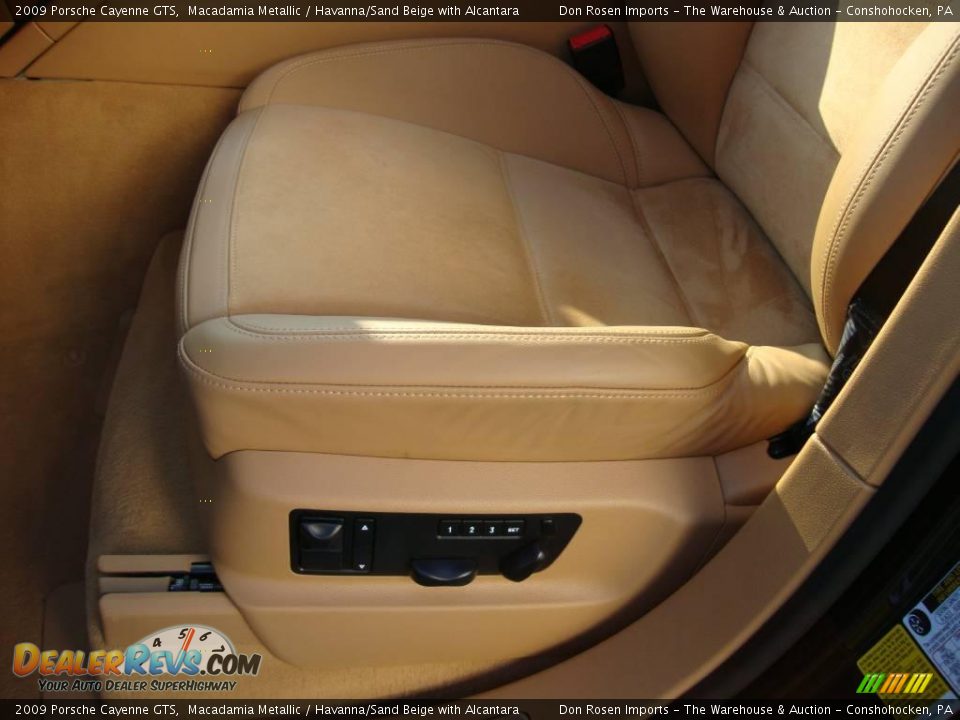 2009 Porsche Cayenne GTS Macadamia Metallic / Havanna/Sand Beige with Alcantara Photo #15