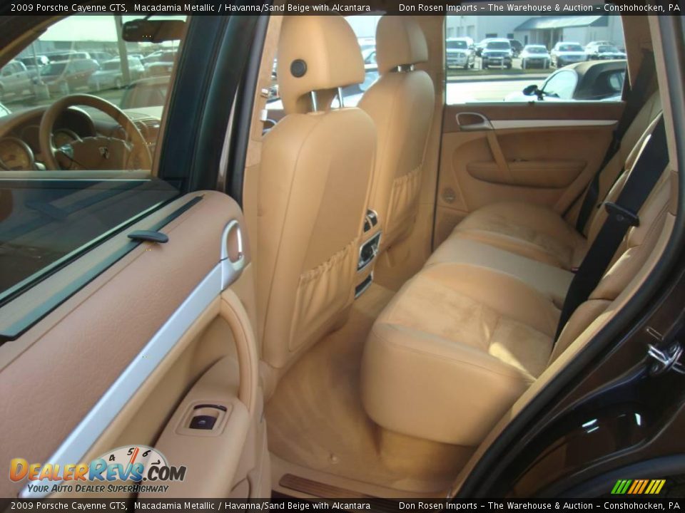 2009 Porsche Cayenne GTS Macadamia Metallic / Havanna/Sand Beige with Alcantara Photo #20