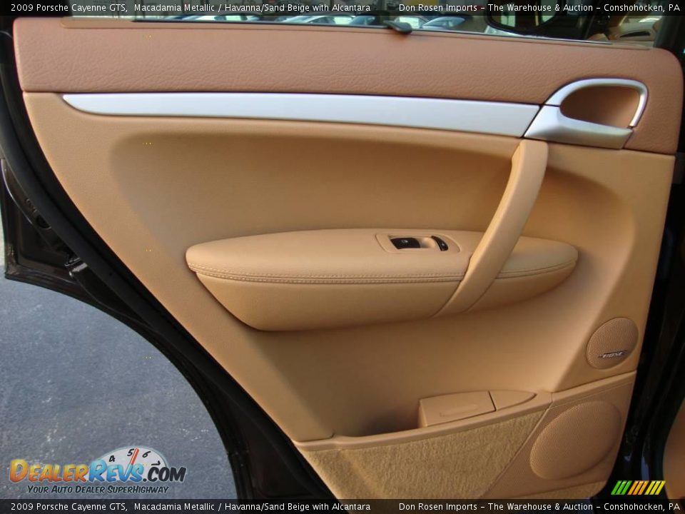 2009 Porsche Cayenne GTS Macadamia Metallic / Havanna/Sand Beige with Alcantara Photo #21
