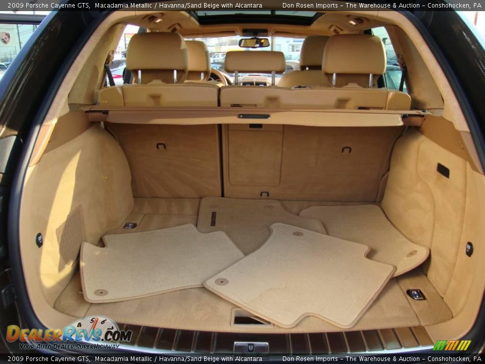 2009 Porsche Cayenne GTS Macadamia Metallic / Havanna/Sand Beige with Alcantara Photo #22
