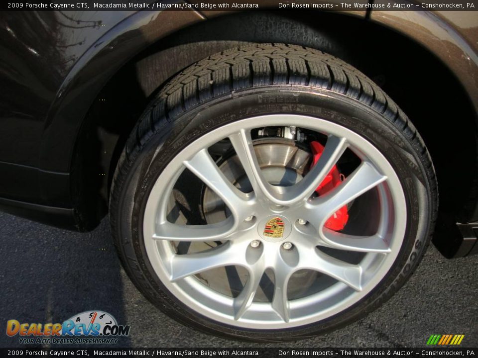 2009 Porsche Cayenne GTS Macadamia Metallic / Havanna/Sand Beige with Alcantara Photo #23