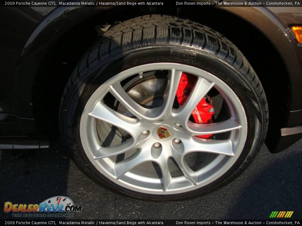 2009 Porsche Cayenne GTS Macadamia Metallic / Havanna/Sand Beige with Alcantara Photo #24
