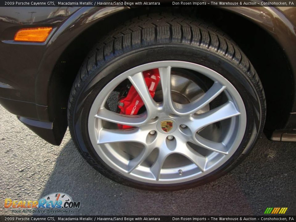 2009 Porsche Cayenne GTS Macadamia Metallic / Havanna/Sand Beige with Alcantara Photo #25
