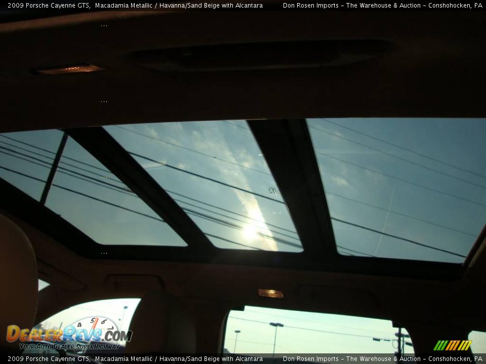 2009 Porsche Cayenne GTS Macadamia Metallic / Havanna/Sand Beige with Alcantara Photo #29