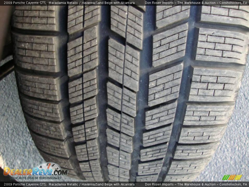 2009 Porsche Cayenne GTS Macadamia Metallic / Havanna/Sand Beige with Alcantara Photo #30