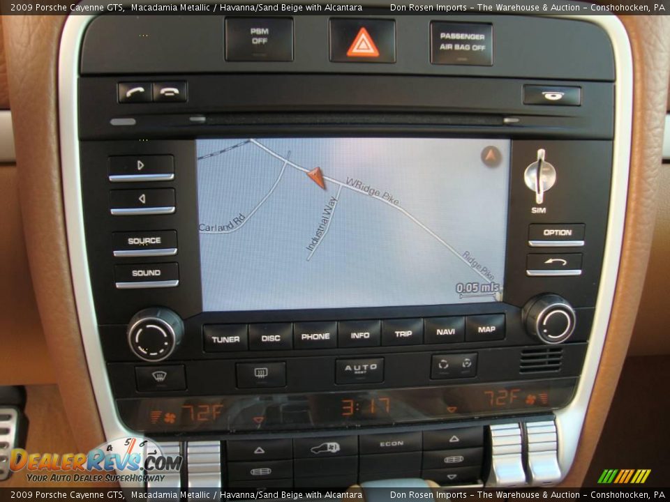 2009 Porsche Cayenne GTS Macadamia Metallic / Havanna/Sand Beige with Alcantara Photo #34