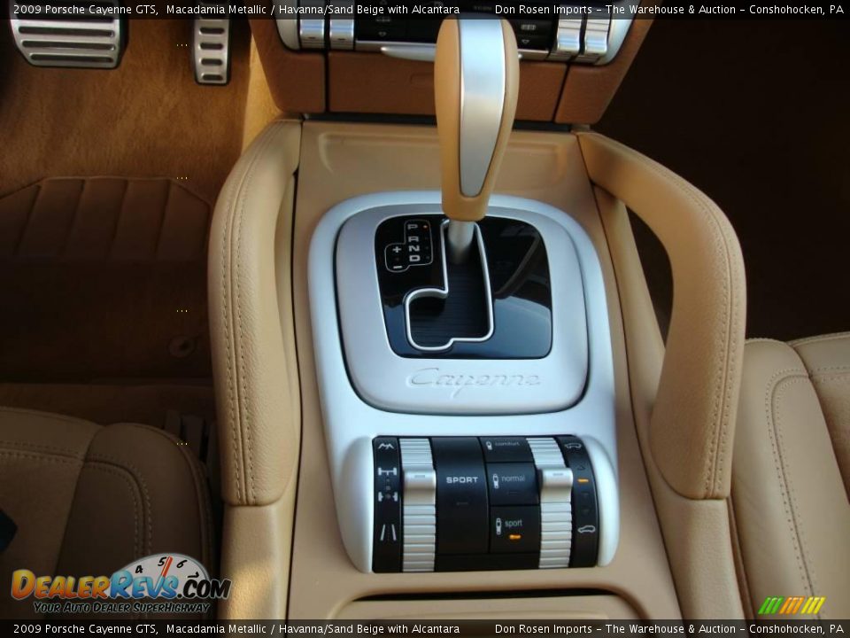 2009 Porsche Cayenne GTS Macadamia Metallic / Havanna/Sand Beige with Alcantara Photo #35