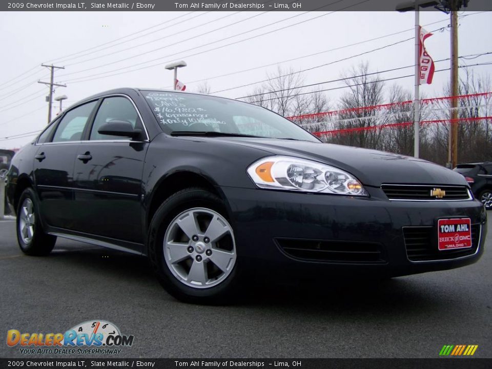 2009 Chevrolet Impala LT Slate Metallic / Ebony Photo #1