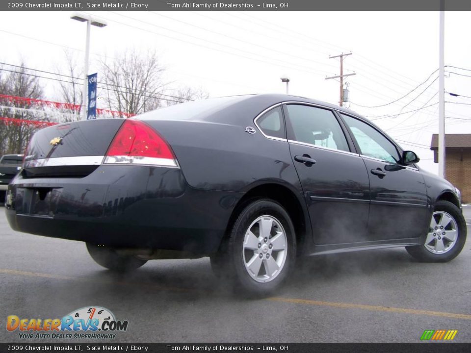2009 Chevrolet Impala LT Slate Metallic / Ebony Photo #7