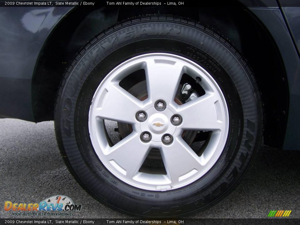 2009 Chevrolet Impala LT Slate Metallic / Ebony Photo #8