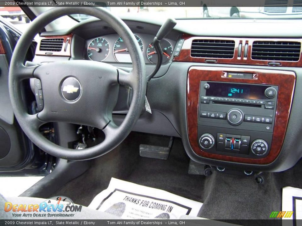 2009 Chevrolet Impala LT Slate Metallic / Ebony Photo #14