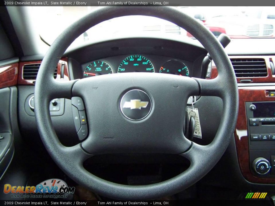 2009 Chevrolet Impala LT Slate Metallic / Ebony Photo #17