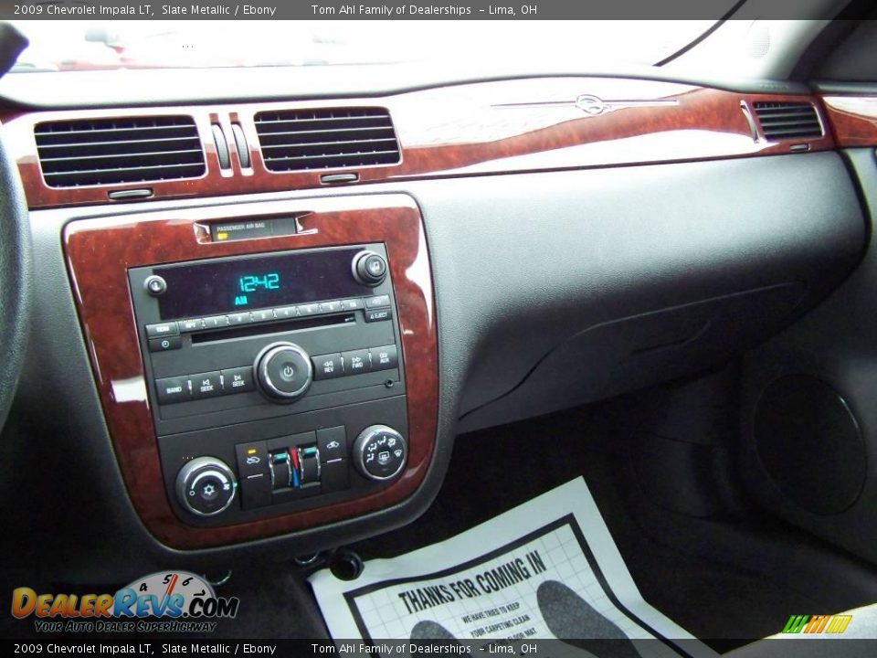 2009 Chevrolet Impala LT Slate Metallic / Ebony Photo #18