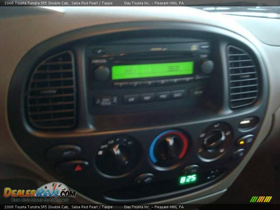 2006 Toyota Tundra SR5 Double Cab Salsa Red Pearl / Taupe Photo #13