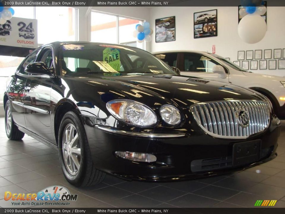 2009 Buick LaCrosse CXL Black Onyx / Ebony Photo #1