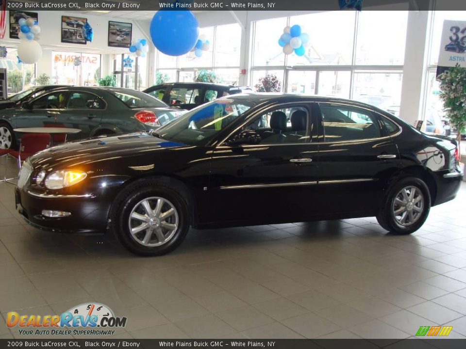 2009 Buick LaCrosse CXL Black Onyx / Ebony Photo #3
