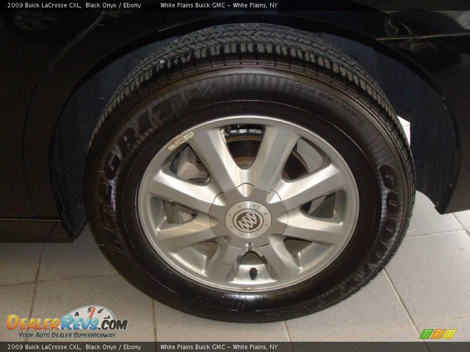 2009 Buick LaCrosse CXL Black Onyx / Ebony Photo #8