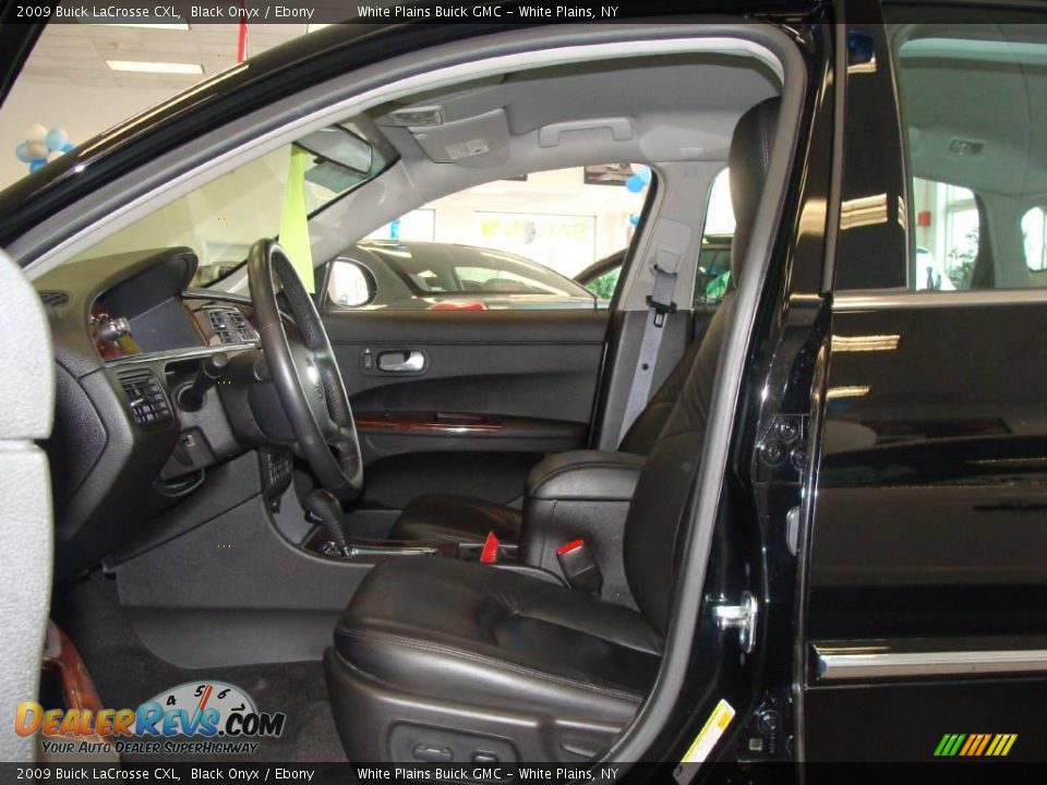 2009 Buick LaCrosse CXL Black Onyx / Ebony Photo #12