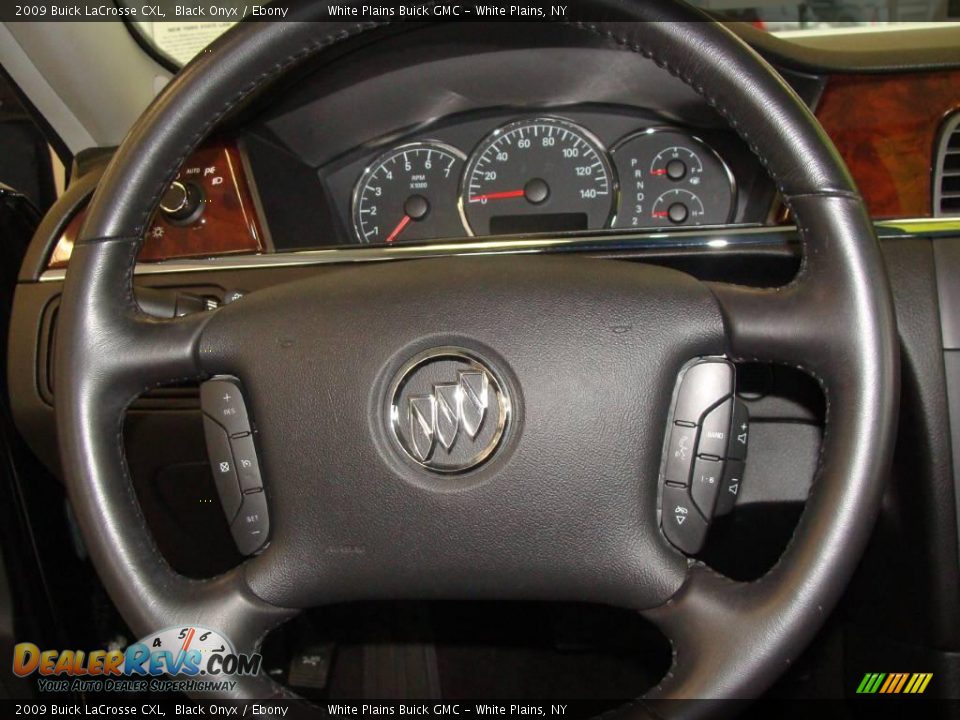 2009 Buick LaCrosse CXL Black Onyx / Ebony Photo #20