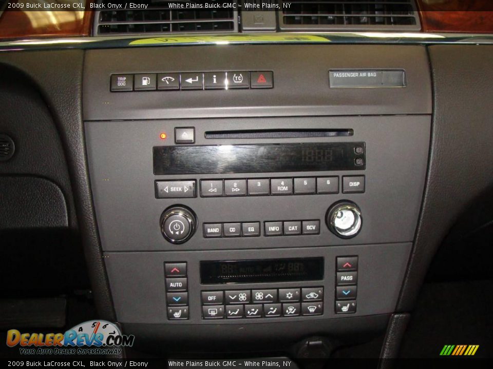 2009 Buick LaCrosse CXL Black Onyx / Ebony Photo #21
