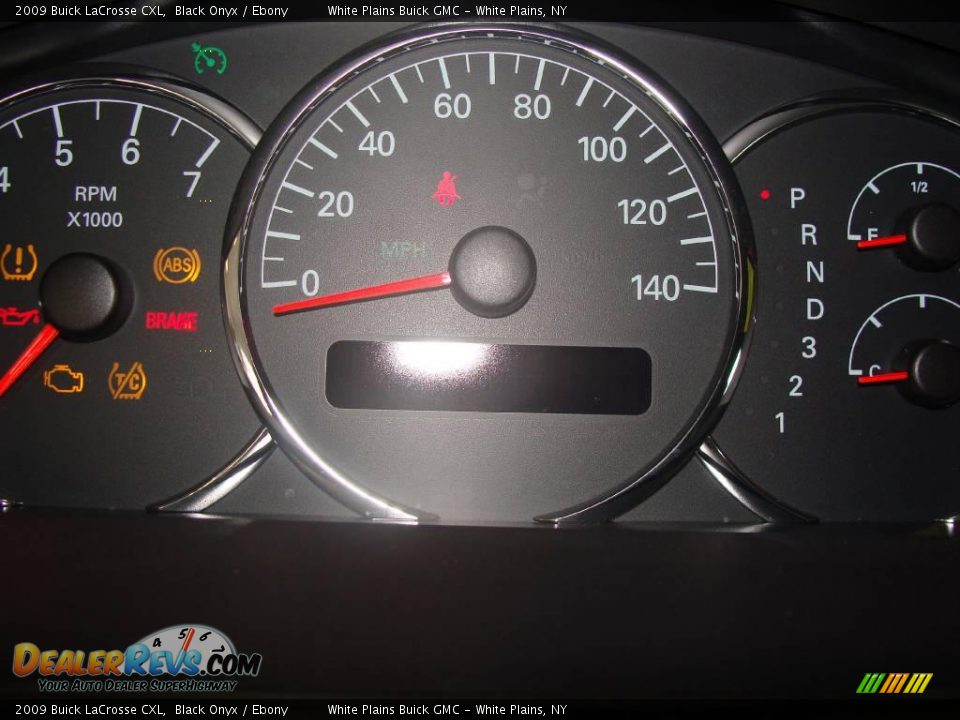 2009 Buick LaCrosse CXL Black Onyx / Ebony Photo #26