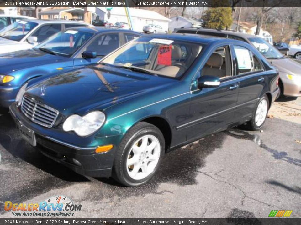 2003 Mercedes-Benz C 320 Sedan Everest Green Metallic / Java Photo #1