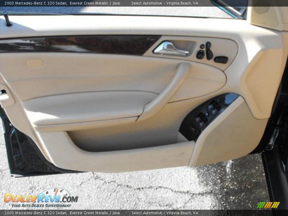 2003 Mercedes-Benz C 320 Sedan Everest Green Metallic / Java Photo #8