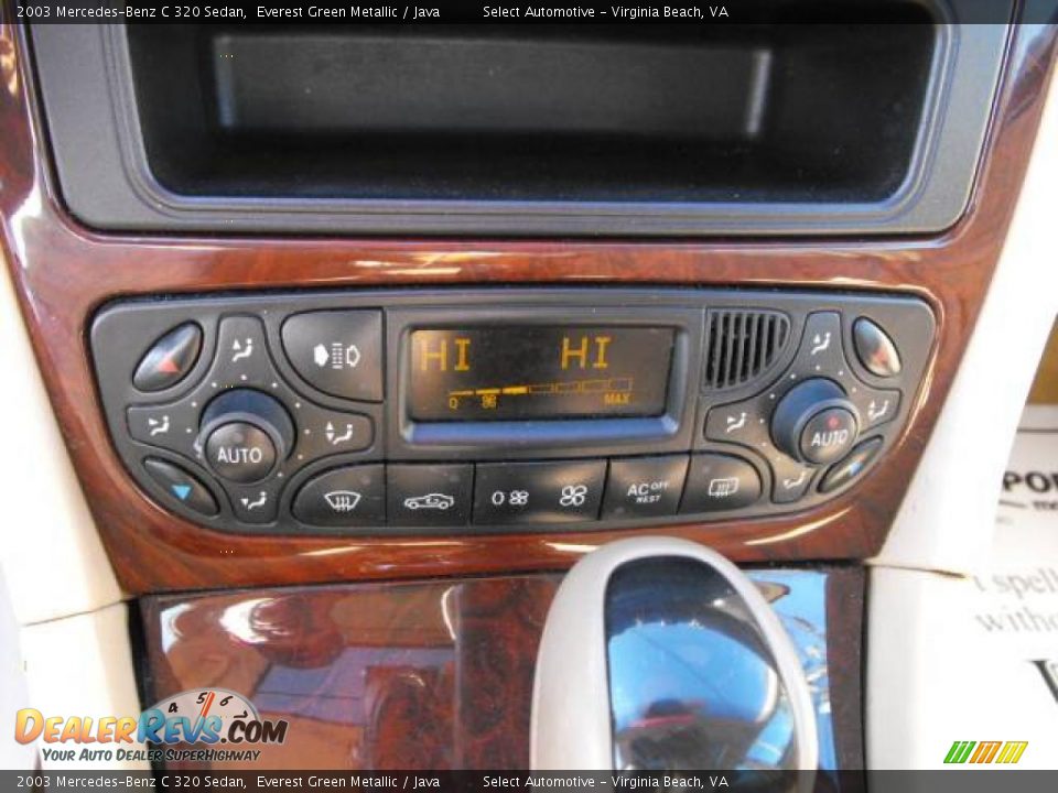 2003 Mercedes-Benz C 320 Sedan Everest Green Metallic / Java Photo #17