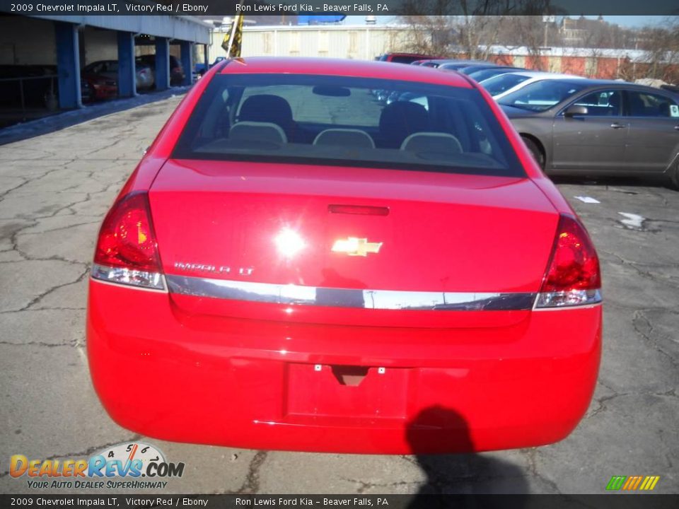 2009 Chevrolet Impala LT Victory Red / Ebony Photo #3