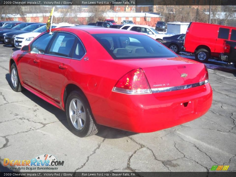 2009 Chevrolet Impala LT Victory Red / Ebony Photo #4