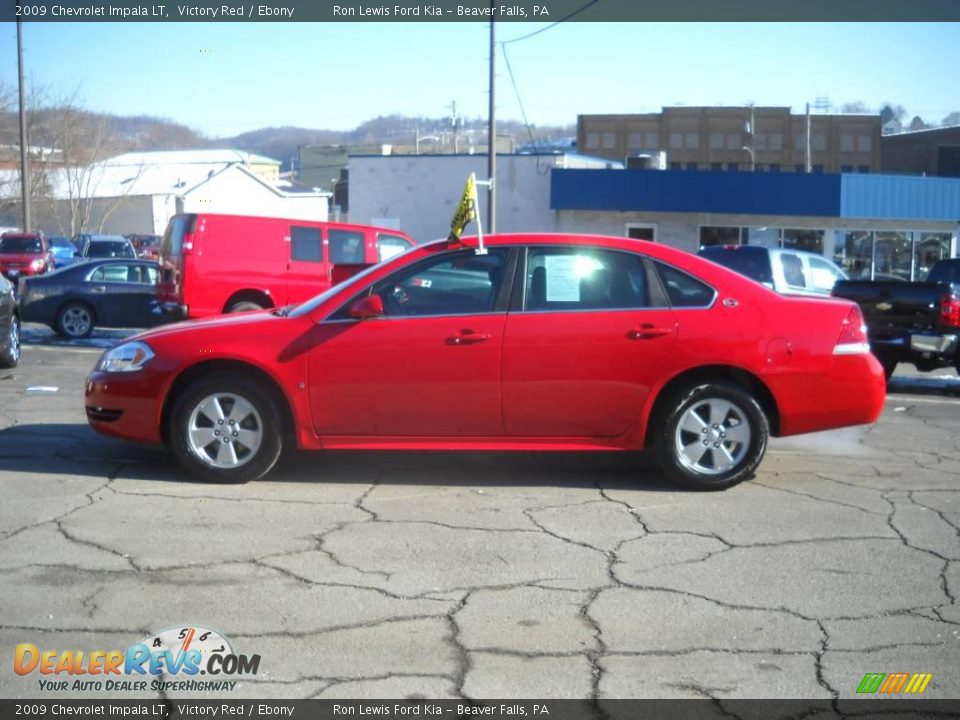 2009 Chevrolet Impala LT Victory Red / Ebony Photo #5