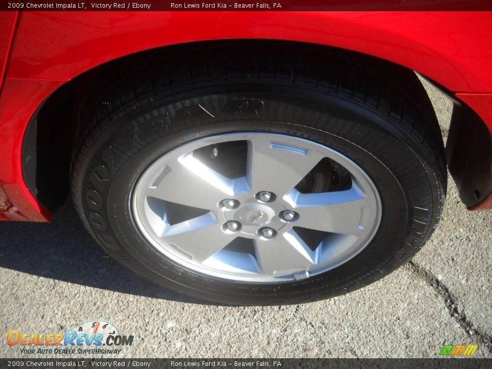 2009 Chevrolet Impala LT Victory Red / Ebony Photo #13