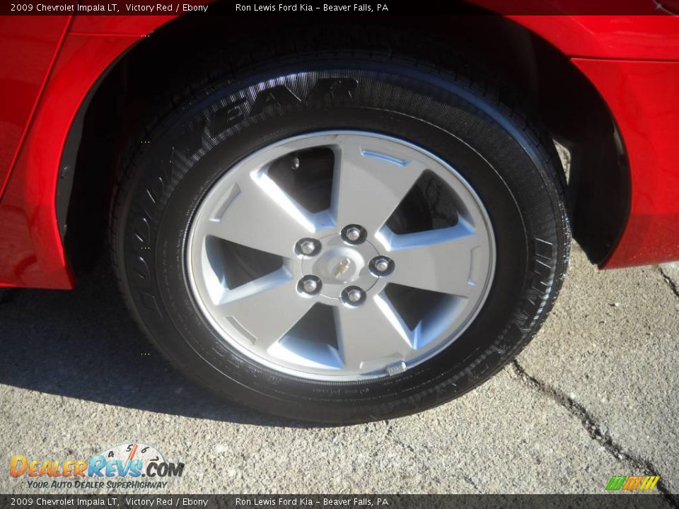 2009 Chevrolet Impala LT Victory Red / Ebony Photo #14