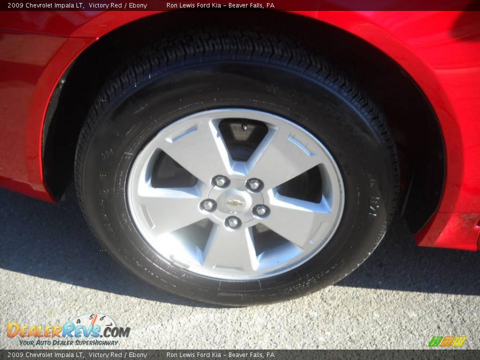 2009 Chevrolet Impala LT Victory Red / Ebony Photo #17