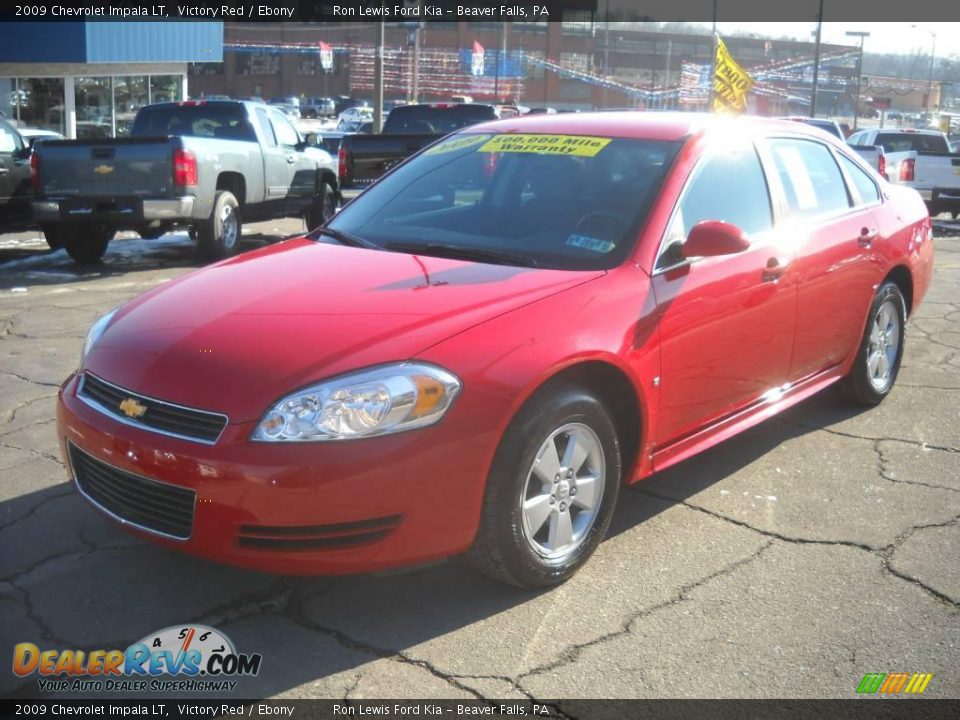 2009 Chevrolet Impala LT Victory Red / Ebony Photo #18