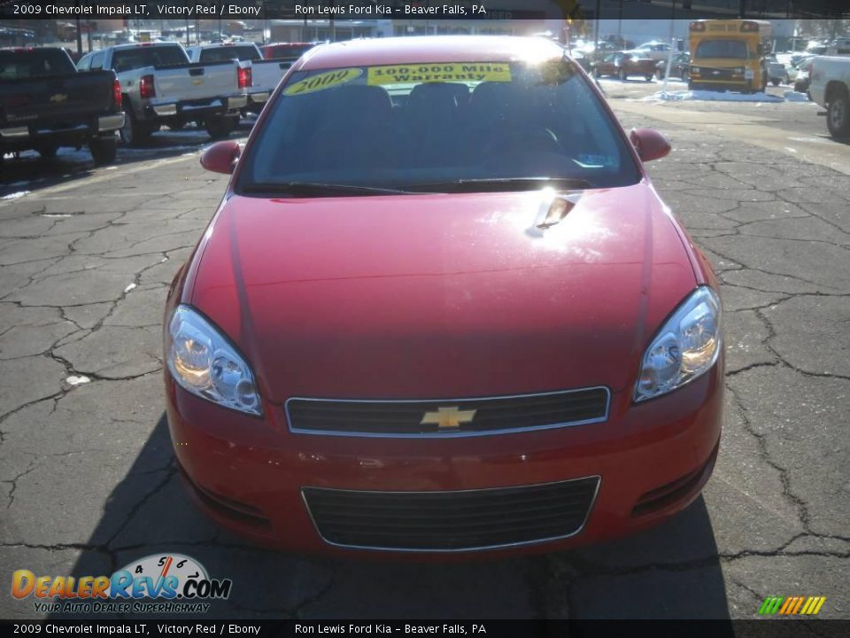 2009 Chevrolet Impala LT Victory Red / Ebony Photo #19
