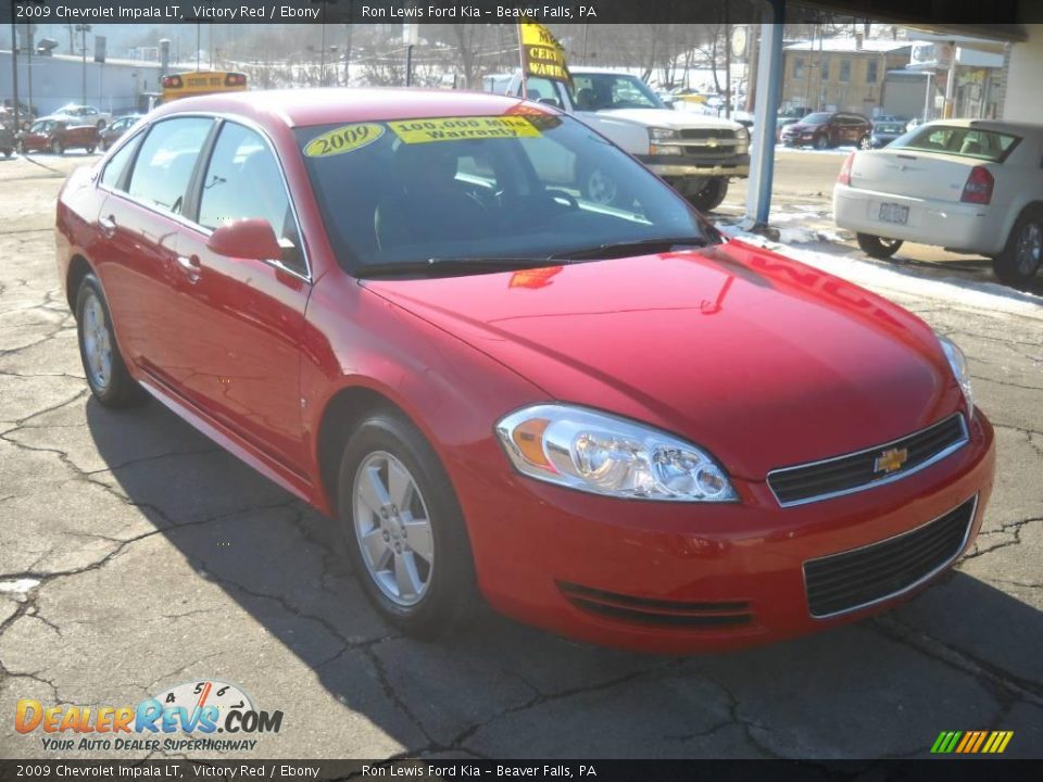2009 Chevrolet Impala LT Victory Red / Ebony Photo #20