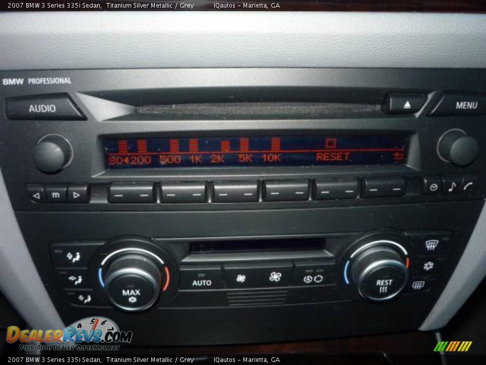 2007 BMW 3 Series 335i Sedan Titanium Silver Metallic / Grey Photo #20