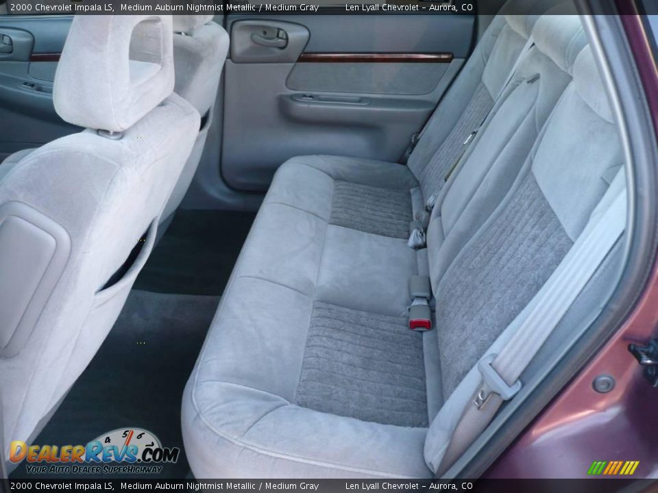 2000 Chevrolet Impala LS Medium Auburn Nightmist Metallic / Medium Gray Photo #10