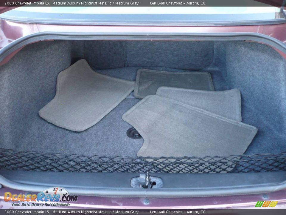2000 Chevrolet Impala LS Medium Auburn Nightmist Metallic / Medium Gray Photo #11
