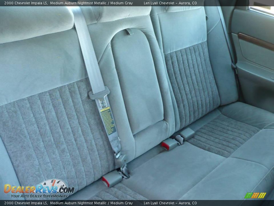 2000 Chevrolet Impala LS Medium Auburn Nightmist Metallic / Medium Gray Photo #13