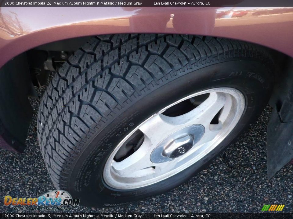 2000 Chevrolet Impala LS Medium Auburn Nightmist Metallic / Medium Gray Photo #19