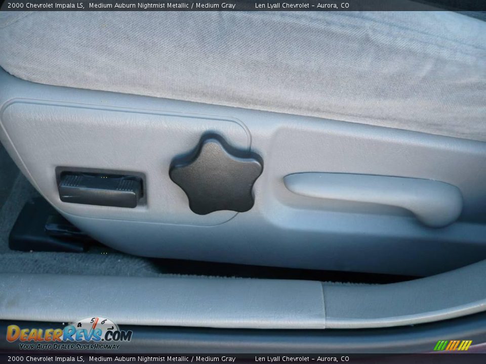 2000 Chevrolet Impala LS Medium Auburn Nightmist Metallic / Medium Gray Photo #20