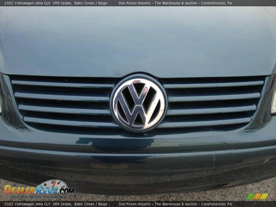 2002 Volkswagen Jetta GLX  VR6 Sedan Baltic Green / Beige Photo #30
