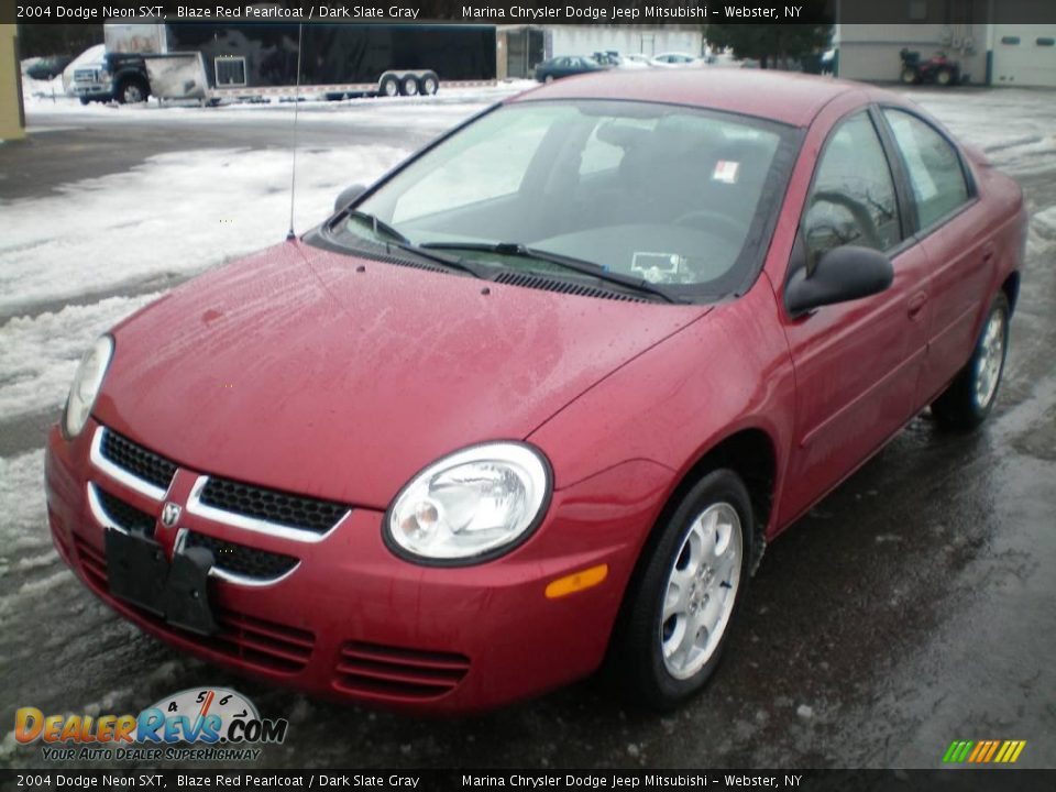 2004 Dodge Neon SXT Blaze Red Pearlcoat / Dark Slate Gray Photo #1