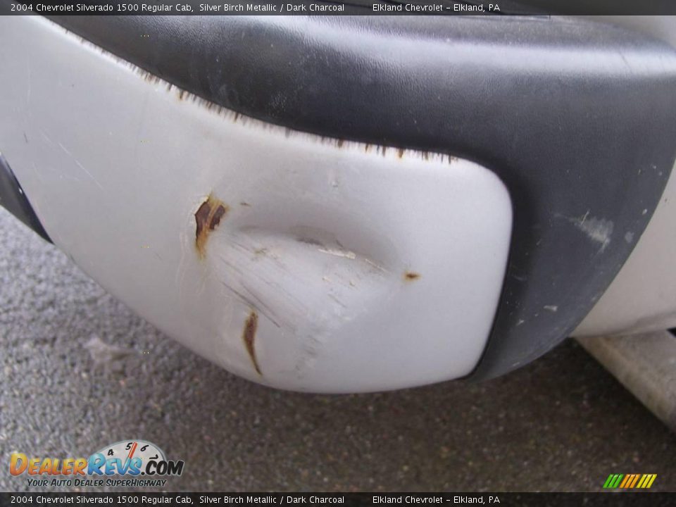 2004 Chevrolet Silverado 1500 Regular Cab Silver Birch Metallic / Dark Charcoal Photo #9