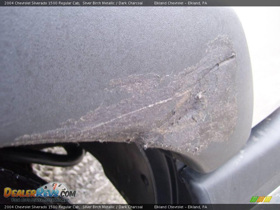 2004 Chevrolet Silverado 1500 Regular Cab Silver Birch Metallic / Dark Charcoal Photo #11