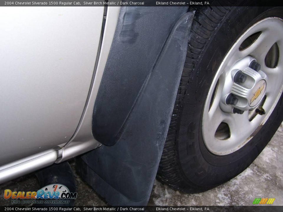2004 Chevrolet Silverado 1500 Regular Cab Silver Birch Metallic / Dark Charcoal Photo #13