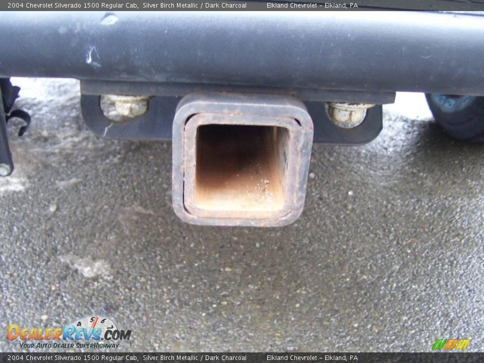 2004 Chevrolet Silverado 1500 Regular Cab Silver Birch Metallic / Dark Charcoal Photo #17